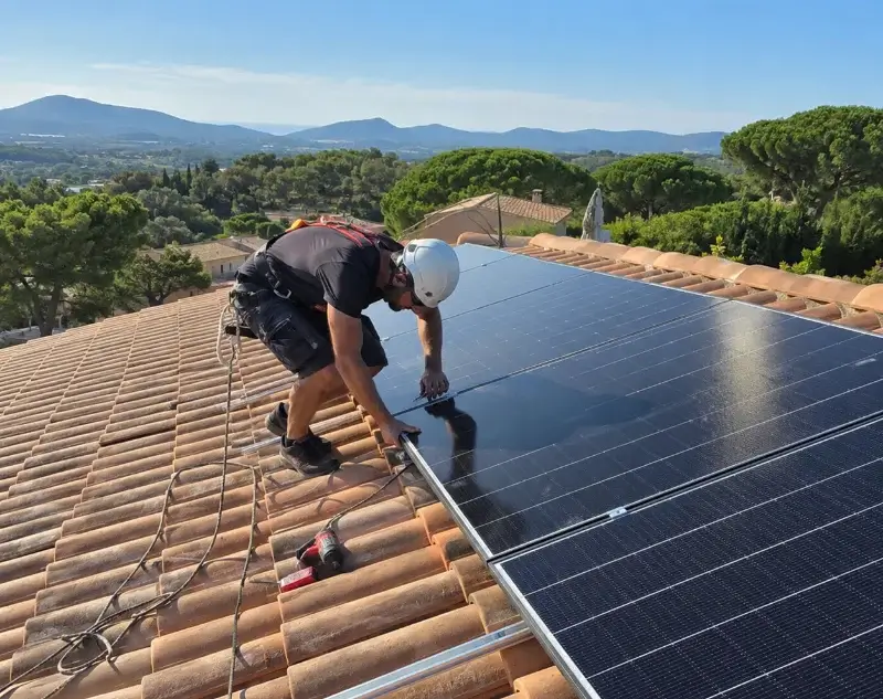 Installateur panneaux solaires Neyron — pose photovoltaïque sur toiture